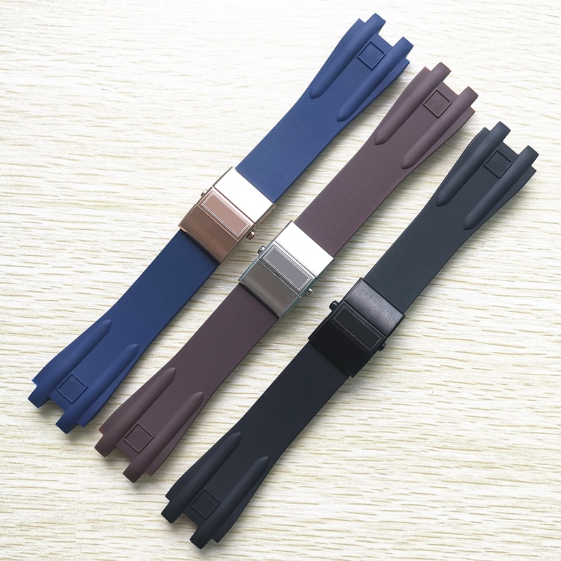 Dây Đeo Đồng Hồ Bằng Cao Su Silicone 26mm Cho Athens Ulysse Nardin Nautical Manager