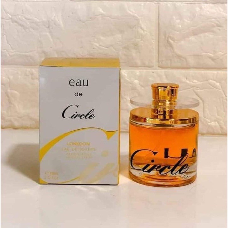 ( loại tốt 60ml) nước hoa circle eau de toilette vàng cao cấp, nước hoa nam nữ circle vàng giá sỉ nước hoa nội địa trung