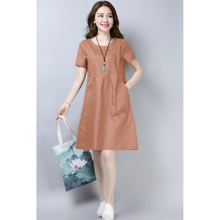 ĐẦM SUÔNG PHỐI NẸP TÚI CHÉO - DS120