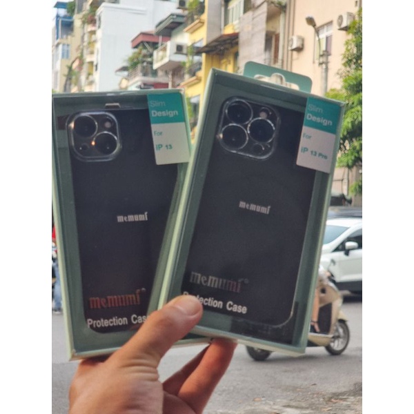 Ốp lưng Memumi siêu mỏng bảo vệ camera cho iPhone 15 pro max,14.14 pro,14 plus,14 pro max,13, 13 Pro 13 Pro Max