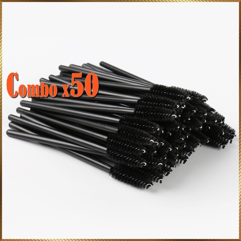 Cọ Mascara Chuốt Mi Dùng 1 Lần Túi 50 Cái-BB247