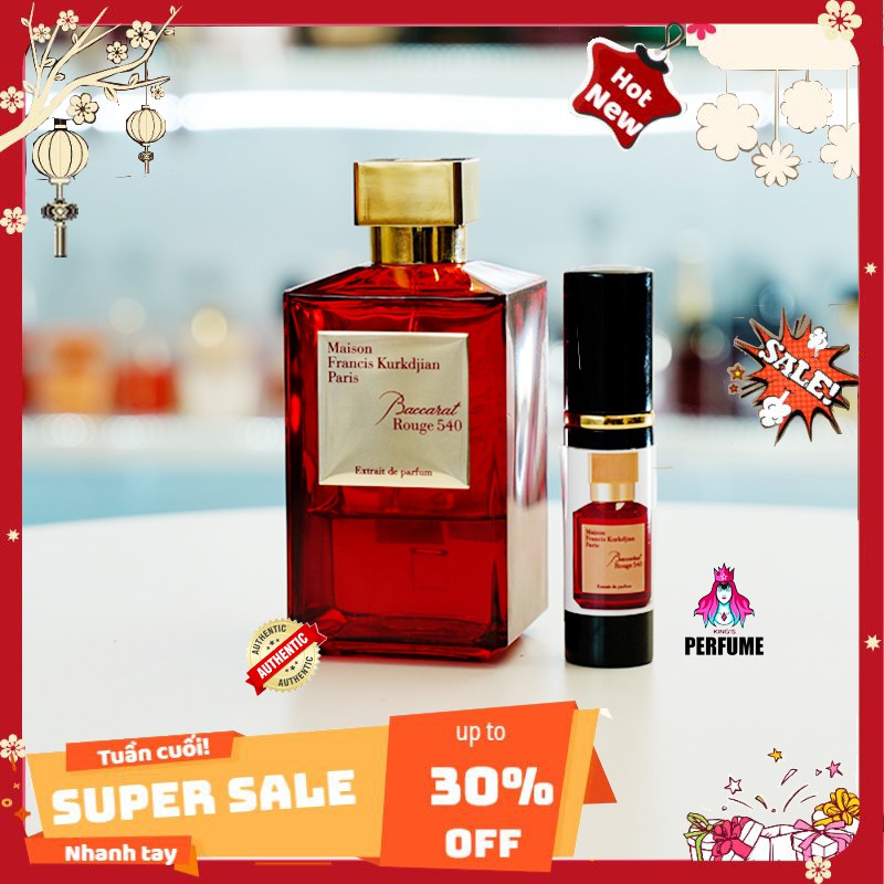 [𝘊𝘩𝘪́𝘯𝘩 𝘏𝘢̃𝘯𝘨] Nước Hoa Nữ 𝗕𝗮𝗰𝗰𝗮𝗿𝗮𝘁 𝗥𝗼𝘂𝗴𝗲 𝟱𝟰𝟬 | BigBuy360 - bigbuy360.vn