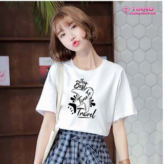 Áo Thun Nữ Tay Lỡ Xẻ Tà XT-004 - Trẻ Trung, Phù Hợp Mọi Vóc Dáng - NLF Unisex Fashion