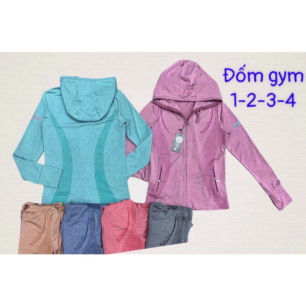 [45-70kg] Áo Khoác Thun Lạnh 4 Túi Vải Mặc Rất Mát, Hút Mồ Hôi. Áo Khoác Nữ Mỏng Ôm Nhẹ [Đốm S20] [35]
