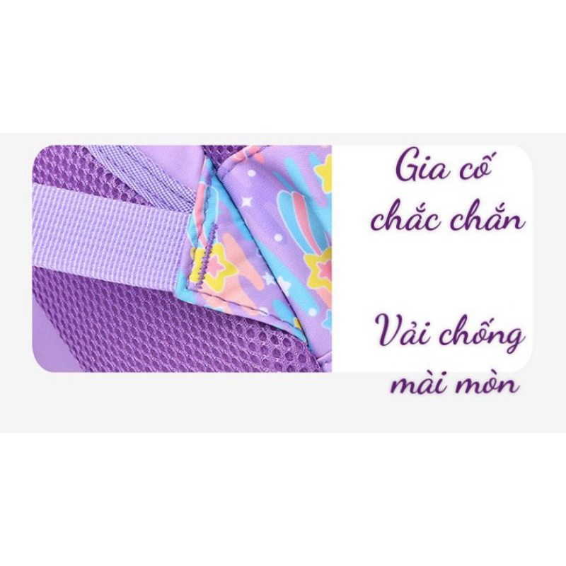 Balo tiểu học siêu nhẹ cho bé 6-12 tuổi hoạt hình dễ thương(cá mập biển sâu, cún con xinh xắn , mèo mộng mơ , ngựa pony)