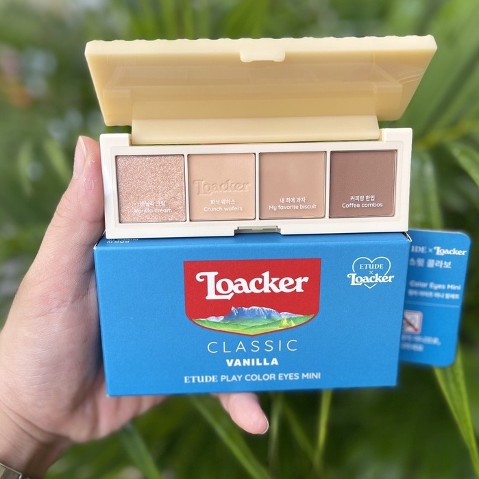 Bảng mắt etude 4 màu cao cấp ETUDE 6g dòng Play Color Eyes Mini LOACKER
