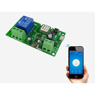 Mạch Điều Khiển Từ Xa Qua Mạng Wifi Nguồn 7-32V Sonoff