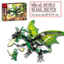 Ninjago mô hình đồ chơi lắp ráp thông minh Ninja Devil Dragon A8100