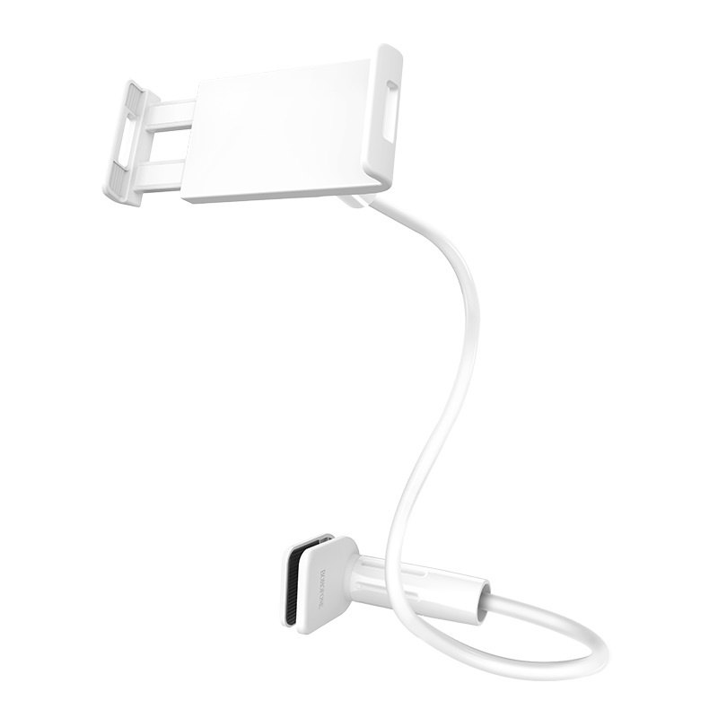 Giá đỡ ipad máy tính bảng điện thoại kẹp cạnh bàn kẹp cạnh giường khi nằm treo ipad đầu giường đa năng 360 Borofone