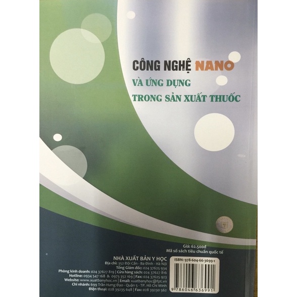 Sách - Công nghệ nano và ứng dụng trong sản xuất thuốc