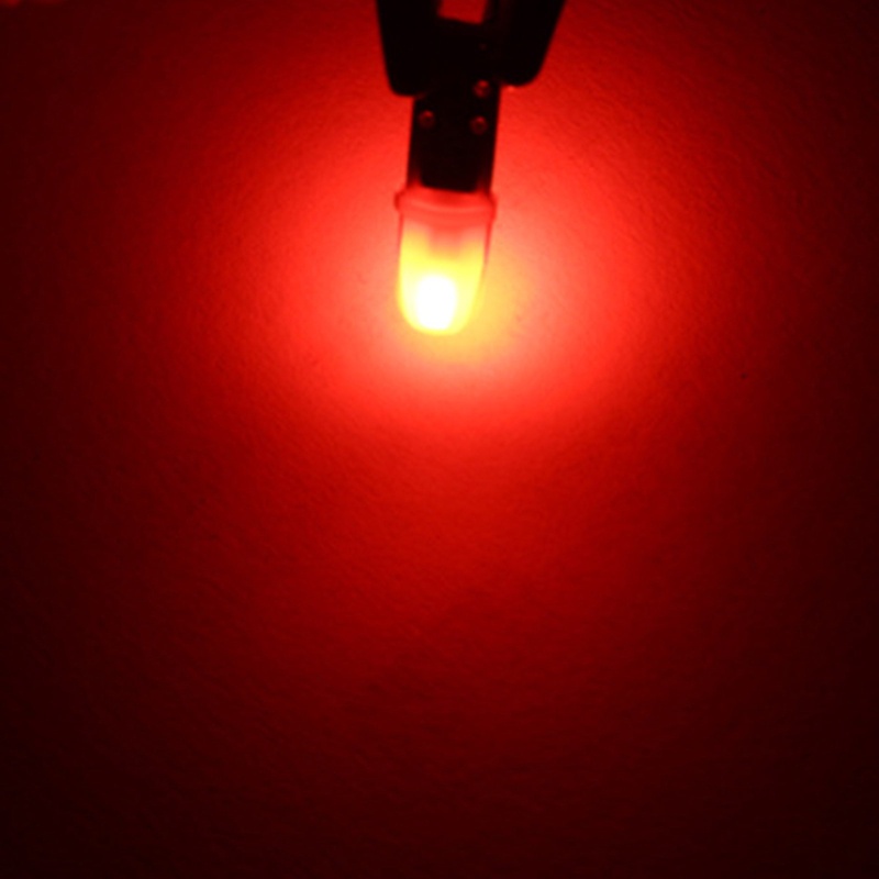 Set 10 Bóng Đèn LED T5 3014-2smd 1 4W Ánh Sáng Trắng Dành Cho Ô Tô