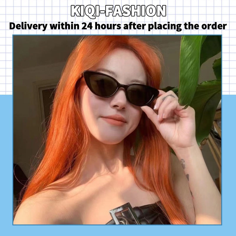 (KIQI-FASHION) COD Kính Mát Mắt Mèo Chống Tia Uv400 Thời Trang Dành Cho Nữ