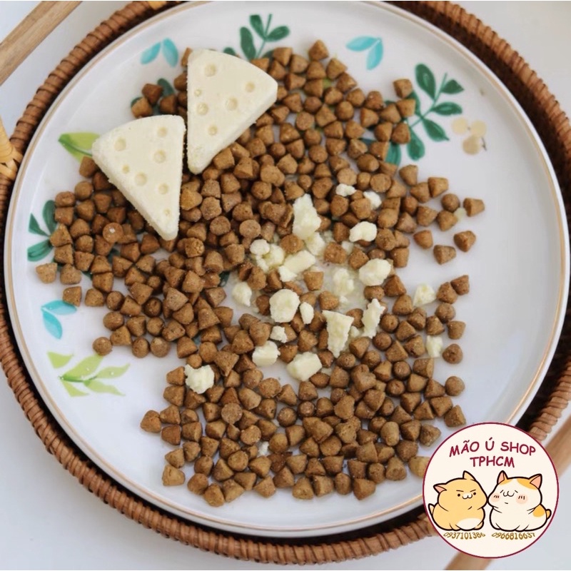 [HÔP 16 CỤC] PHÔ MAI SỮA BÒ DINH DƯỠNG CHO CHÓ MÈO - MONBAB