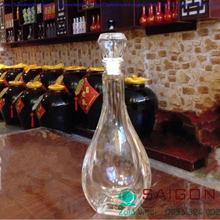 Bình Pha Lê Đựng Rượu 750ml - BCR5