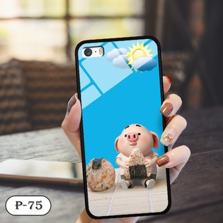 Ốp kính in hình cute Iphone 5s