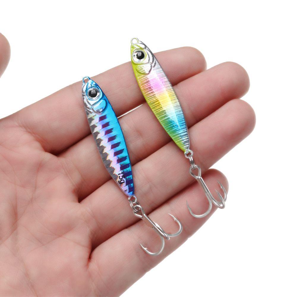 Mồi Câu Cá Giả Bằng Kim Loại 10g 15g 20g 30g Chất Lượng Cao