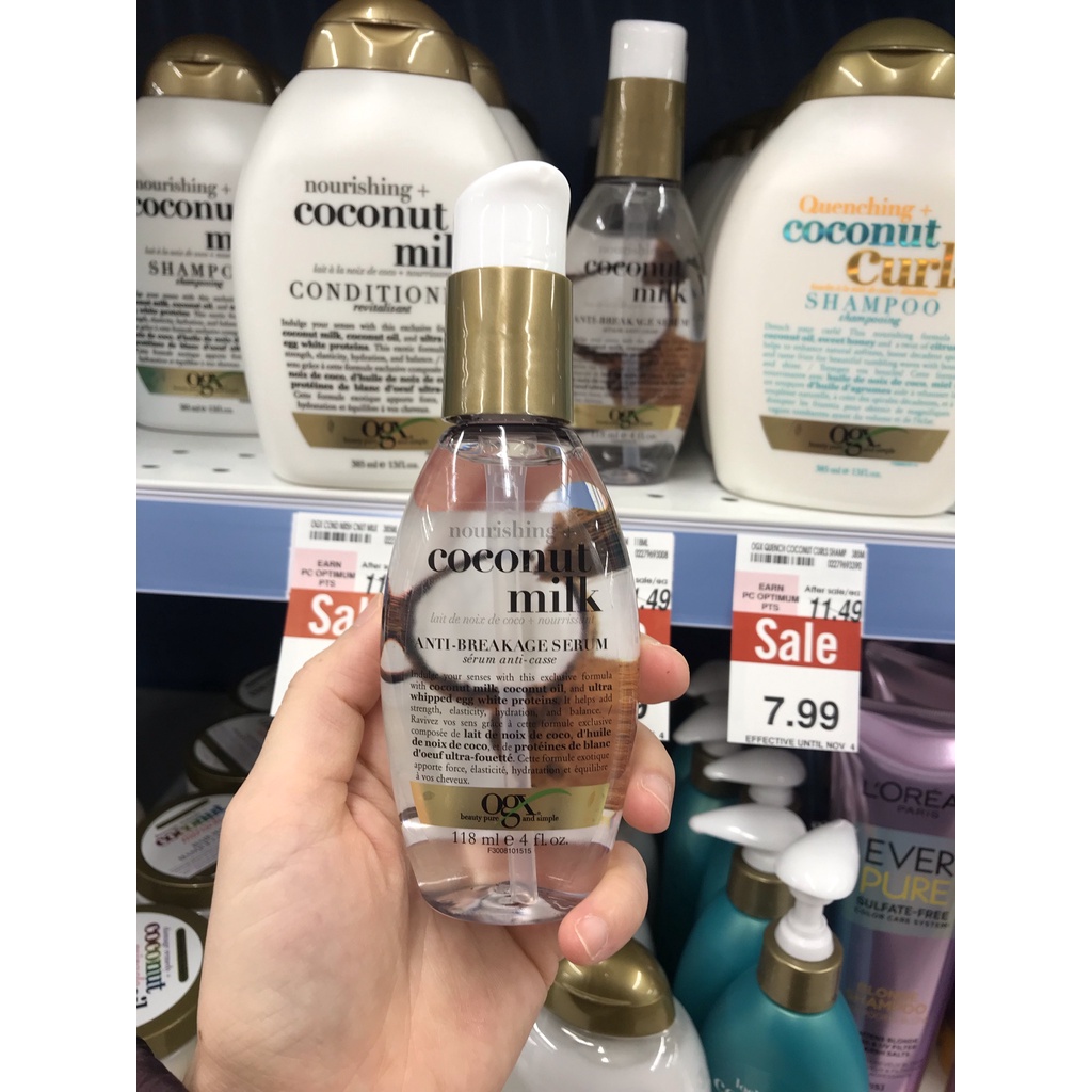 Tinh dầu dưỡng tóc OGX Coconut oil 100ml