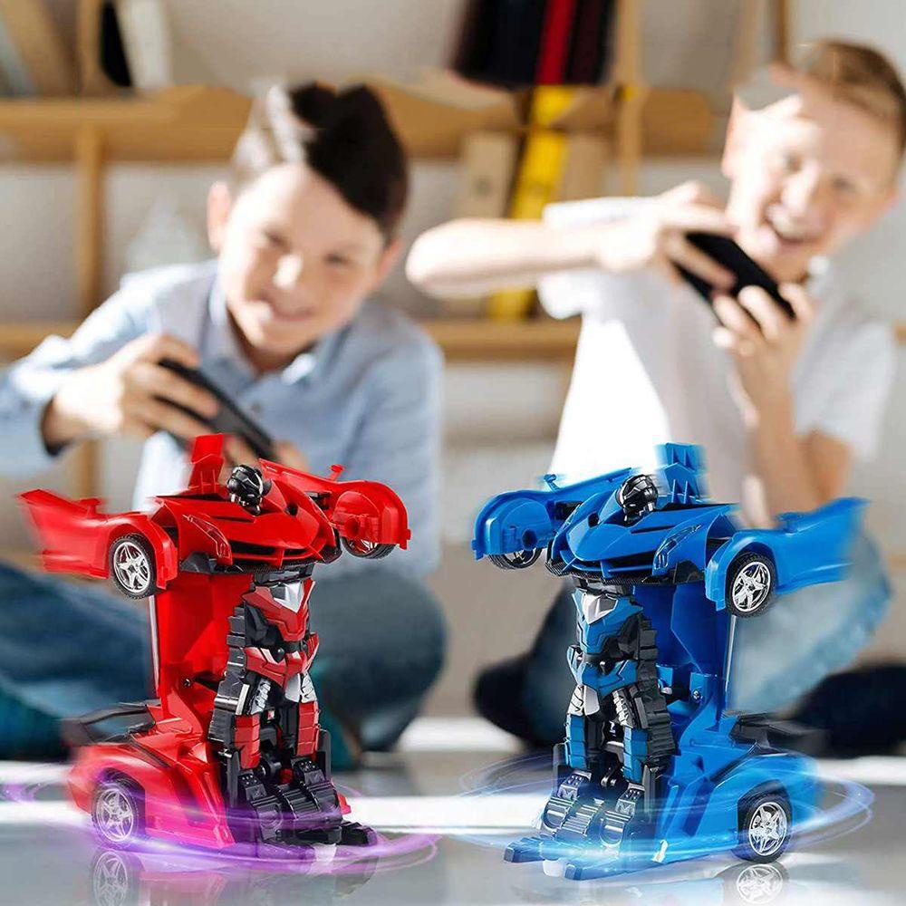 Mô Hình Xe Hơi Biến Hình Rô Bốt 2 Trong 1 Độc Đáo