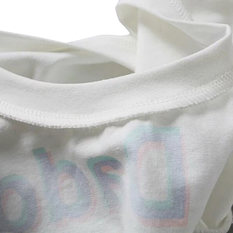 [springeven] Áo Crop Top Chạy Bộ Ngắn Tay In Chữ Yes Daddy Cho Nữ