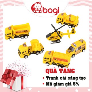 Ô Tô Đồ Chơi 💖𝑭𝑹𝑬𝑬𝑺𝑯𝑰𝑷💖 Đồ chơi ô tô, máy bay set 6 cái món quà thú vị dành tặng bé yêu