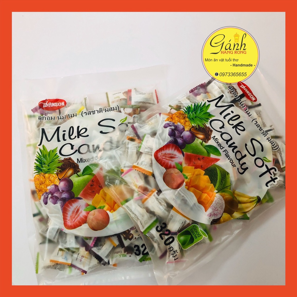 Kẹo Dẻo Trái Cây Thái Lan Siêu Ngon 320gram - Ăn Vặt Thái Lan