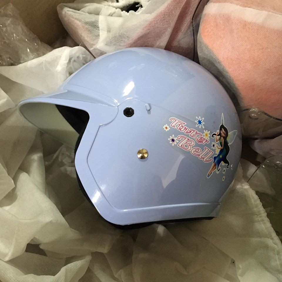 Mũ bảo hiểm trẻ em có kính - SONG LONG