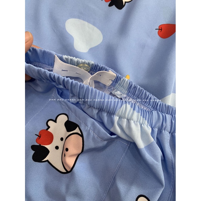 [SIZE 65-95kg] Đồ bầu mặc ở nhà BIG SIZE sát nách có lưng thun điều chỉnh, vải lụa cao cấp thoáng mát không nhăn