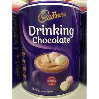Bột SOCOLA Cadbury Drinking Chocolate 400g Úc