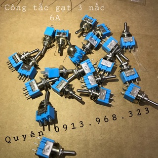 CÔNG TẮC GẠT 3 NẤC 6A ( gói 5 Chiếc)