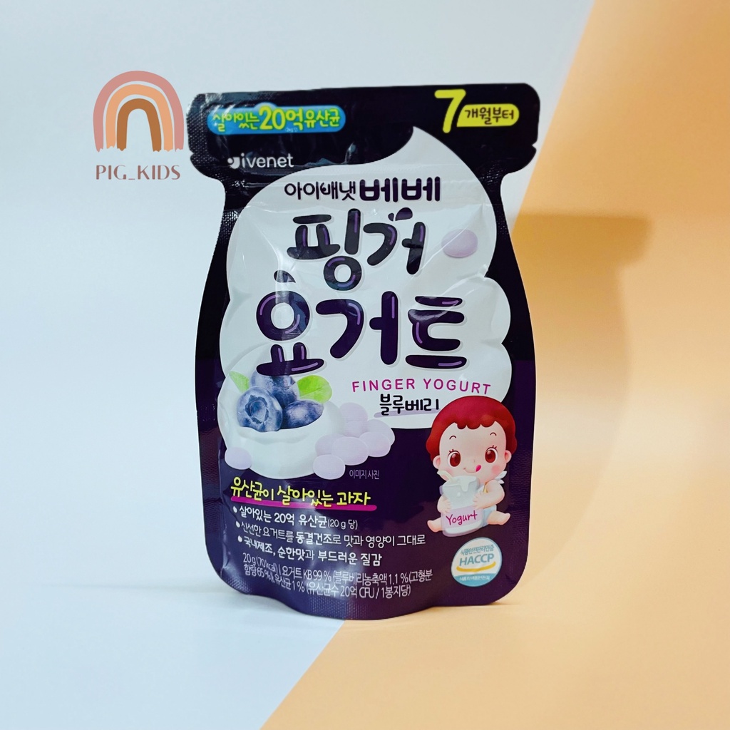 Sữa Chua Khô Ivenet Hàn Quốc Cho Bé 7m+