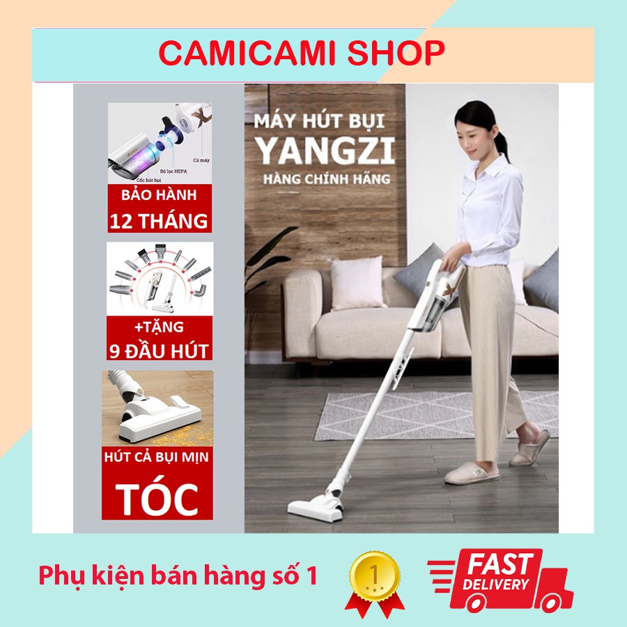 Máy hút bụi cầm tay 9 đầu công suất lớn hút hút bụi gia đình