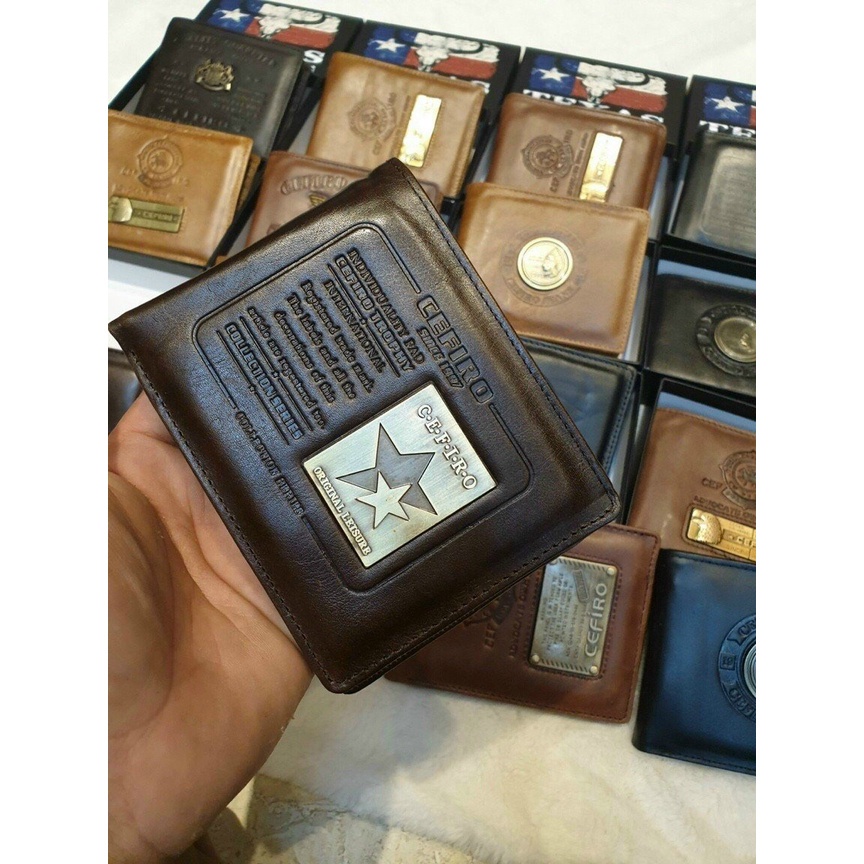 Ví Da Nam Chất Da Bò Cao Cấp Kiểu Dáng Sang Trọng Trẻ Chung