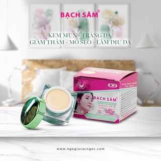 Kem bạch sâm k2 mụn trắng da giảm thâm mờ sẹo