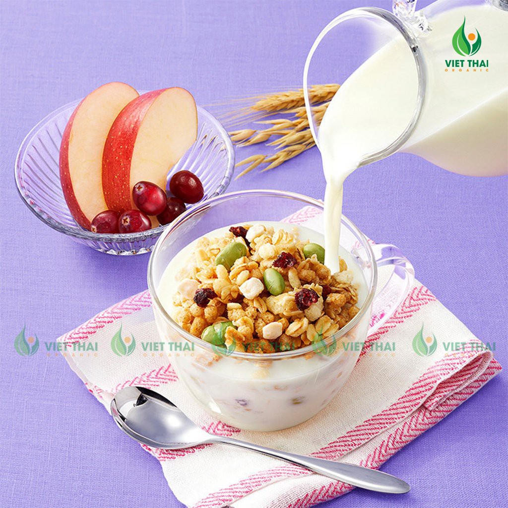 [ĐỦ VỊ] Ngũ cốc Calbee Giảm Cân Ăn Kiêng Nhật Bản mix hoa quả trái cây sữa chua dùng ăn sáng