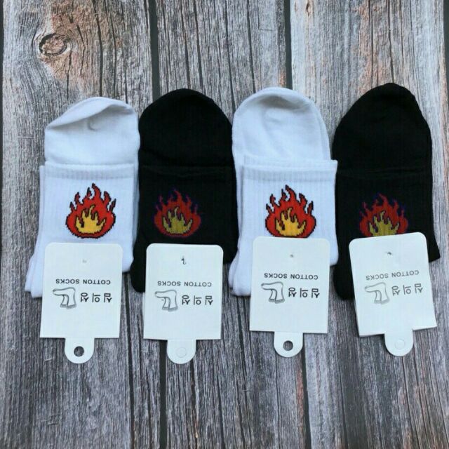 Tất lửa cao cổ phong cách Hàn quốc