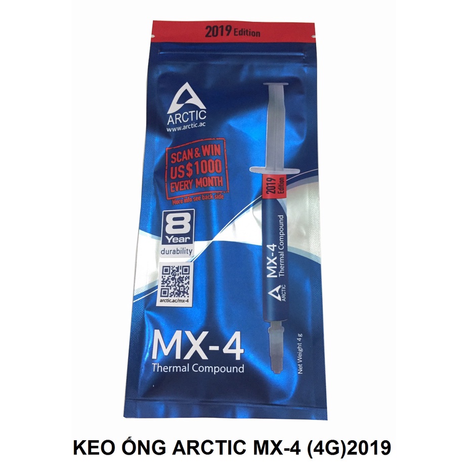 Keo ống ARCTIC MX-4 (4g) 2019