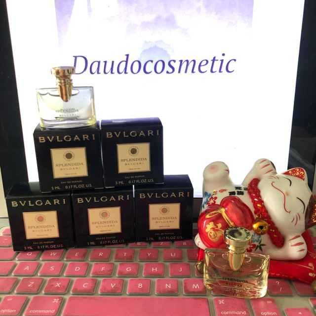 [ mini ] Nước hoa Bvlgari Splendida Iris D'or EDP 5ml | Thế Giới Skin Care