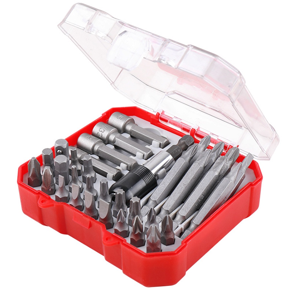 Bộ 34 Đầu Tua Vít Lục Giác 6.35mm