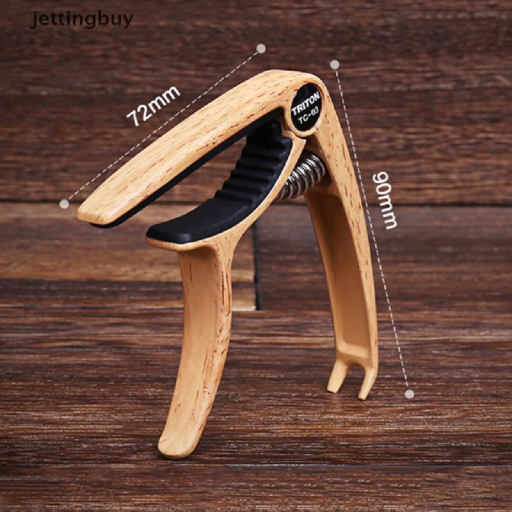 Kẹp capo lò xo Jetting thay đổi nhanh cho đàn guitar điện/ bass/ QDD