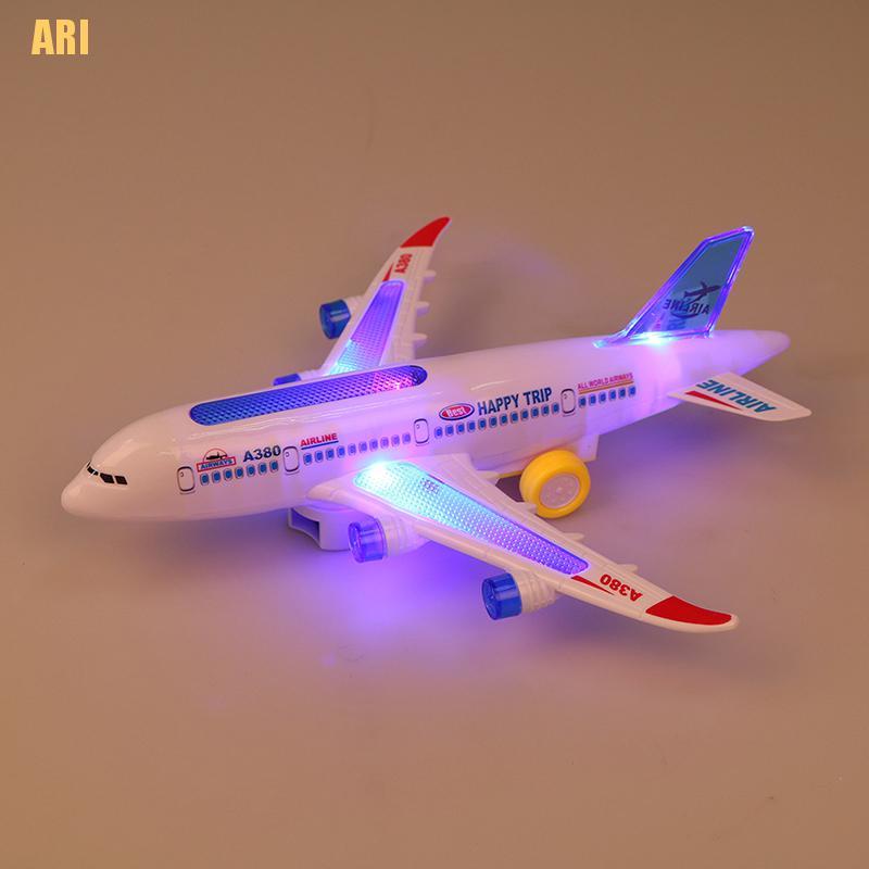 Máy Bay Đồ Chơi Airbus A380 Có Đèn Và Nhạc Cho Bé