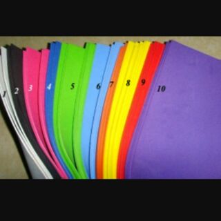 Giấy xốp màu, xốp  5li