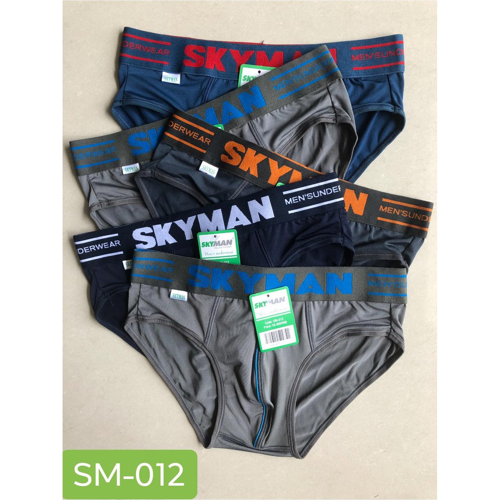 COMBO 5 QUẦN LÓT NAM TAM GIÁC THUN LẠNH SM-012