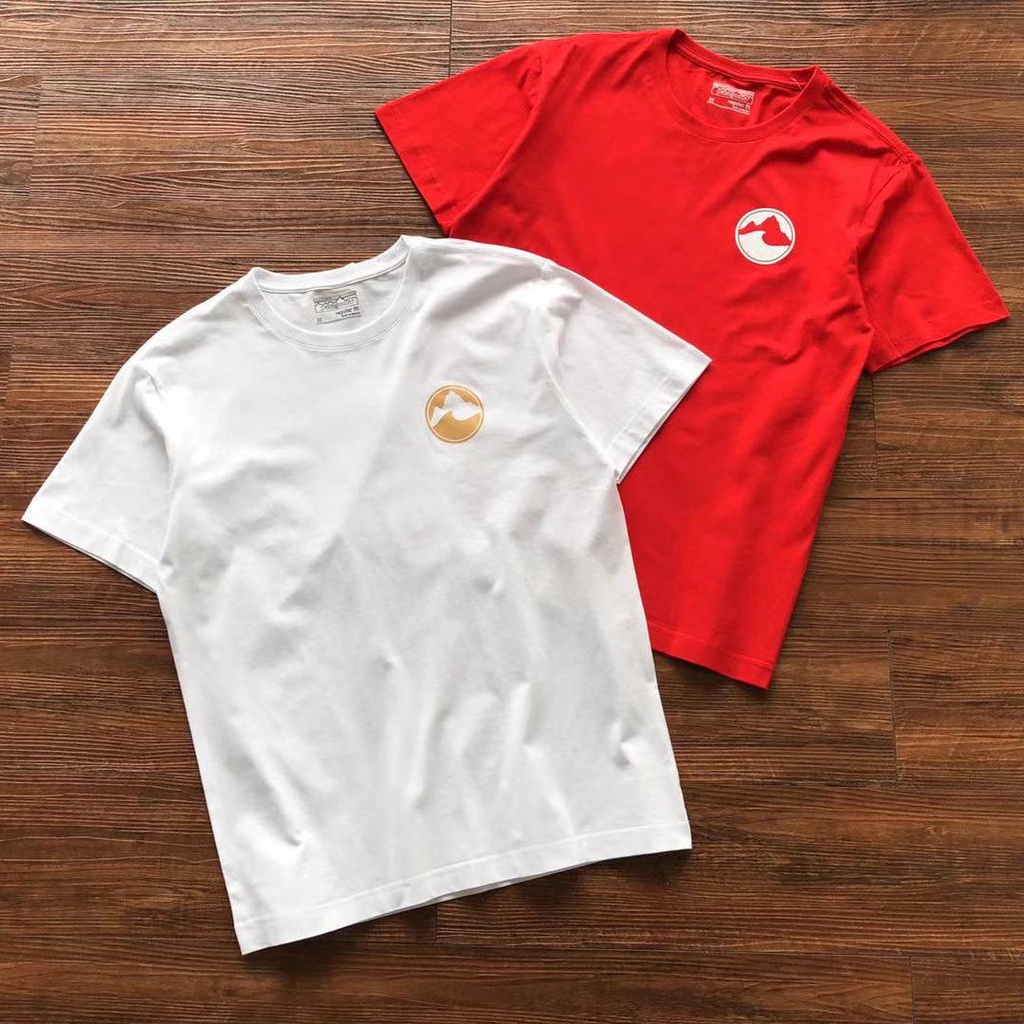 Áo Thun Cotton Ngắn Tay Cổ Tròn Dáng Rộng In Hình Patagonia Back Dashan Thời Trang Unisex