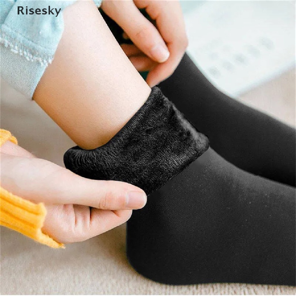 Đôi Vớ Ngủ Vải Nhung Dày Giữ Ấm Mùa Đông