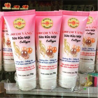SỮA RỬA MẶT NGỌC TRAI LINH CHI VÀNG