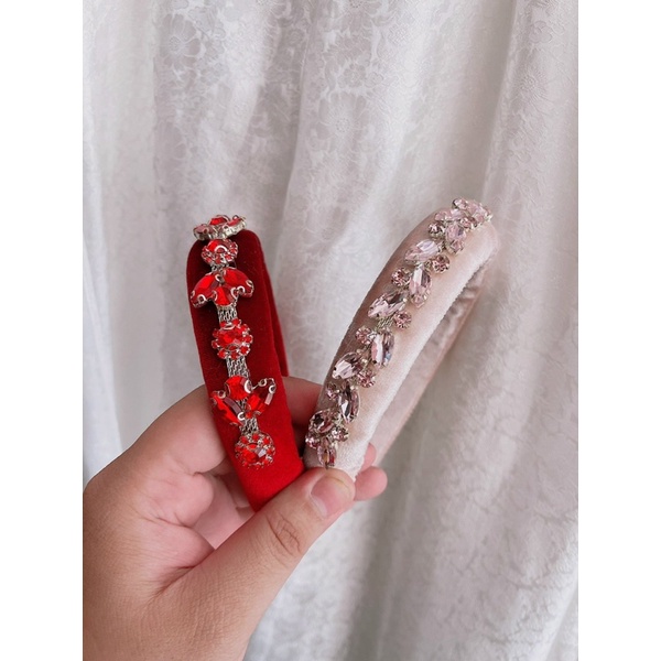 Phụ Kiện Tóc Đính Đá