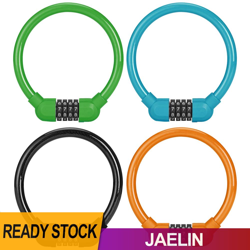 Khóa 4 số chống trộm cho xe đạp leo núi