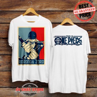 (HOT) BST Áo Thun One Piece Roronoa Zoro Cực Chất | Áo Phông Đảo Hải Tặc Zoro Tshirt