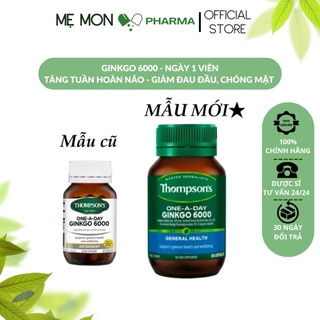 Viên uống bổ não thompsons ginkgo 6000 - bổ não úc - ginkgo úc