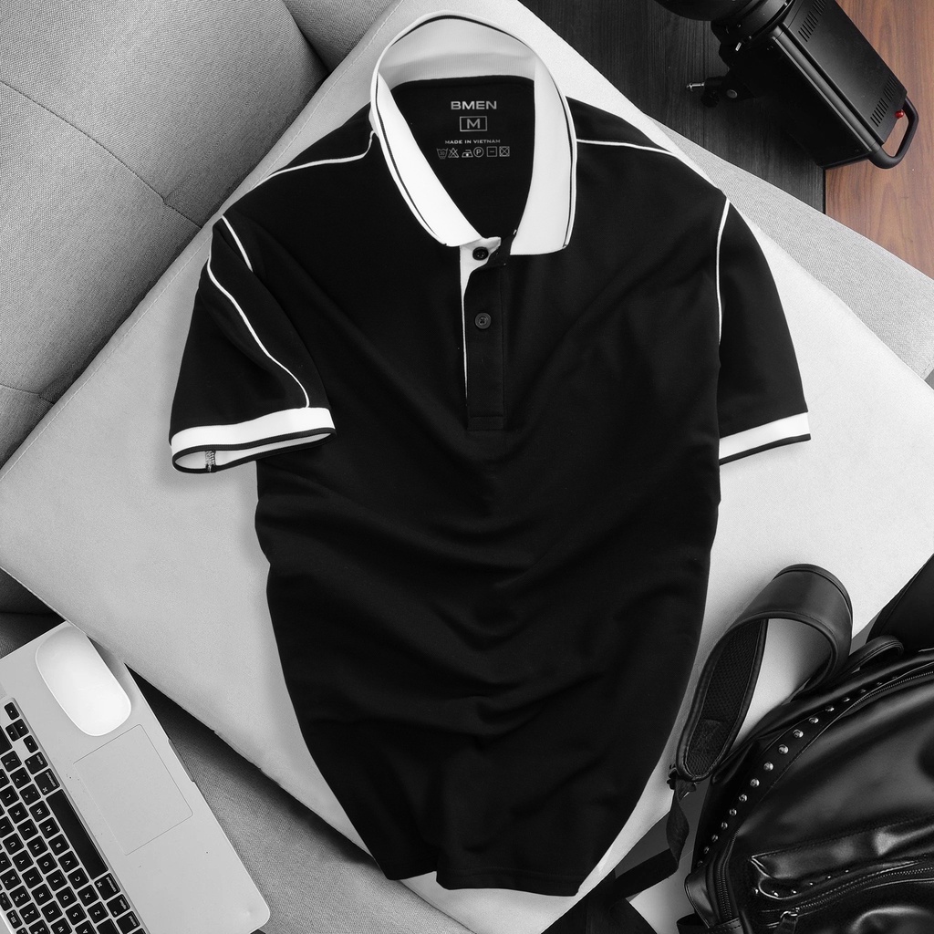 Áo Polo nam, Áo thun polo nam TERA vải cotton cá sấu mềm mịn thoáng mát, form chuẩn